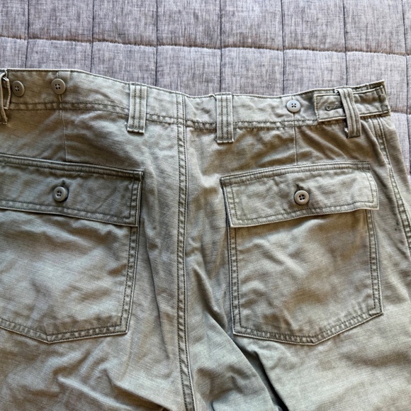 Taylor Stitch The Surplus Pant - Field Olive Reverse Sateen - Men's 32x32 - Picture 3 of 4